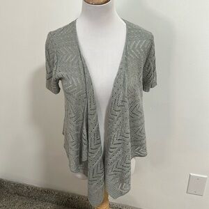 🍏 Vintage Sweet Kizz Drape Front Cardigan Sweater